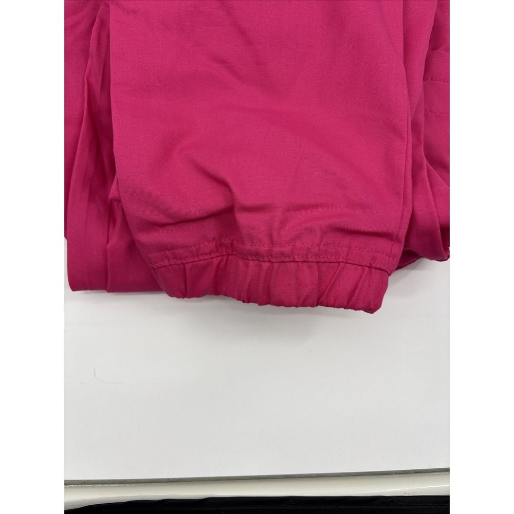 Butter-Soft Originals Small Petite Pants Fuschia Nursing Scrubs Jogger NWT - Picture 4 of 5